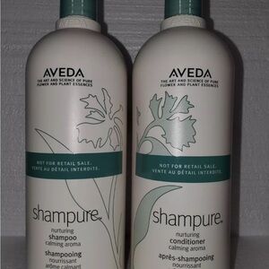 Aveda Shampure Nurturing Shampoo and Conditioner Set - White and Green